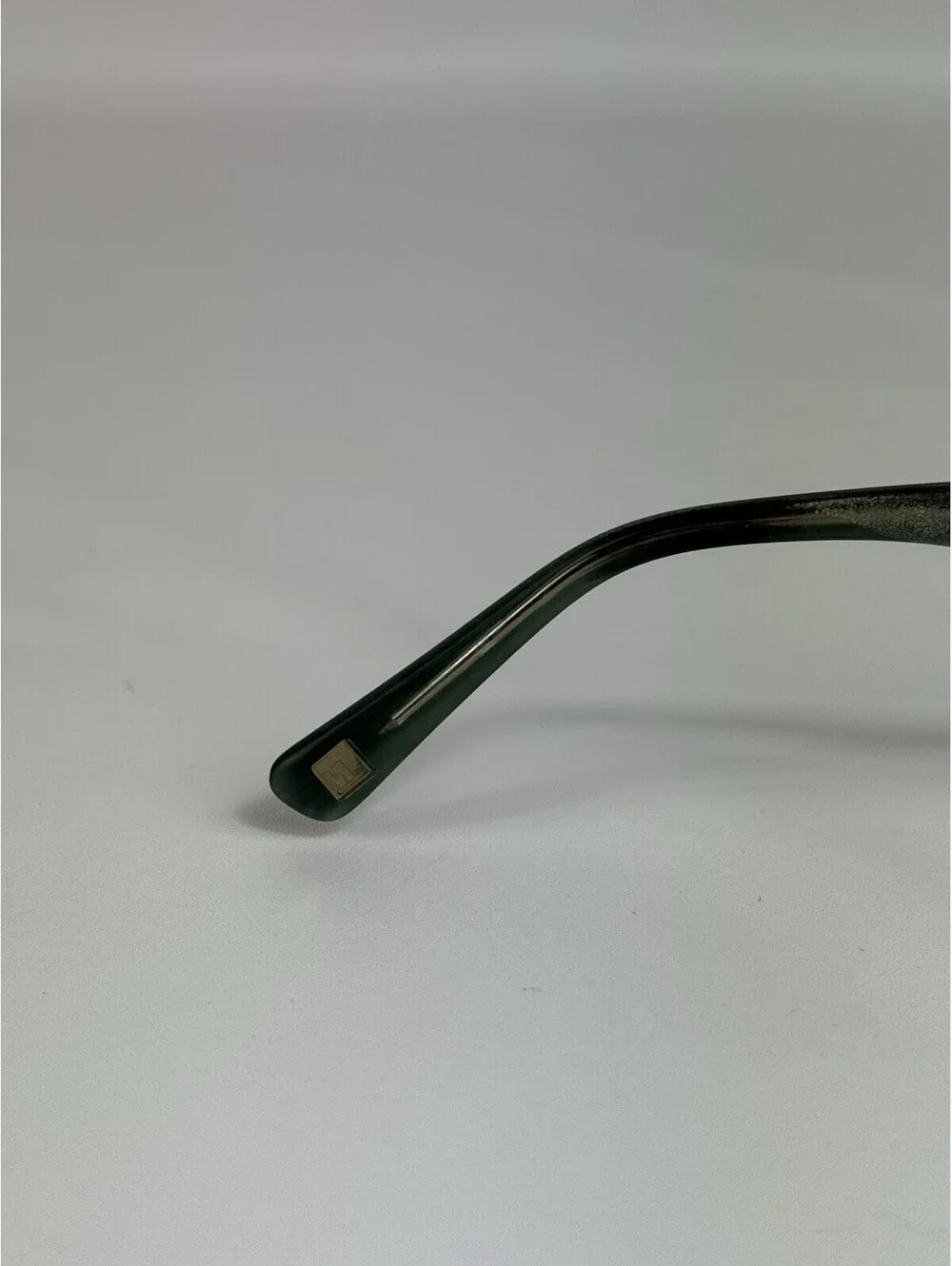 Marchon NYC 53:17 140 Black / Green Mens Eye Glasses Frames Only
